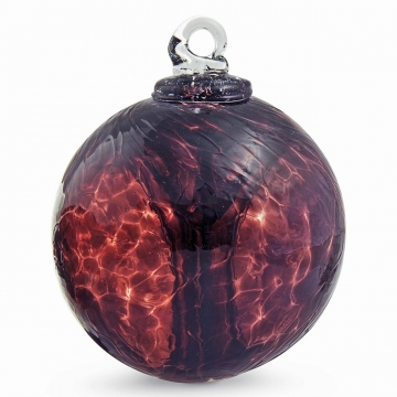 Witch Ball 4" AUBERGINE